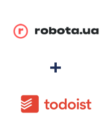 Интеграция robota.ua и Todoist