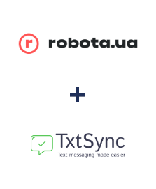Интеграция robota.ua и TxtSync