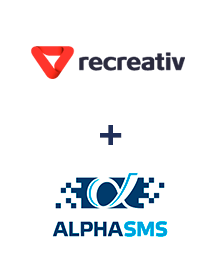 Интеграция Recreativ и AlphaSMS