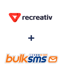 Интеграция Recreativ и BulkSMS