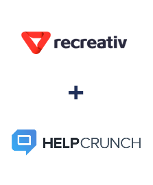 Интеграция Recreativ и HelpCrunch