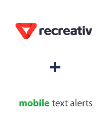 Интеграция Recreativ и Mobile Text Alerts