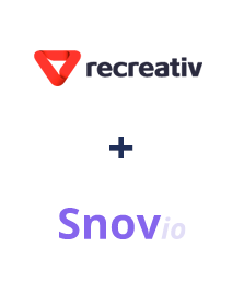 Интеграция Recreativ и Snovio