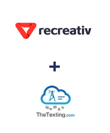 Интеграция Recreativ и TheTexting