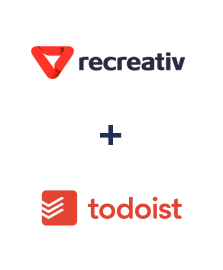 Интеграция Recreativ и Todoist