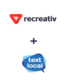 Интеграция Recreativ и Textlocal