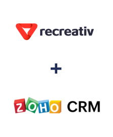 Интеграция Recreativ и ZOHO CRM