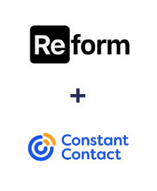 Интеграция Reform и Constant Contact