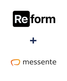 Интеграция Reform и Messente