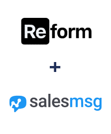 Интеграция Reform и Salesmsg