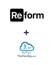 Интеграция Reform и TheTexting