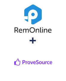 Интеграция RemOnline и ProveSource