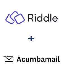 Интеграция Riddle и Acumbamail