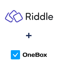 Интеграция Riddle и OneBox