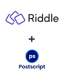 Интеграция Riddle и Postscript