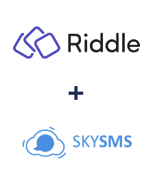 Интеграция Riddle и SkySMS