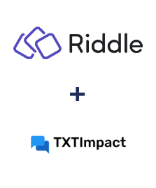 Интеграция Riddle и TXTImpact