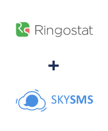 Интеграция Ringostat и SkySMS
