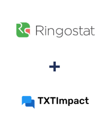 Интеграция Ringostat и TXTImpact