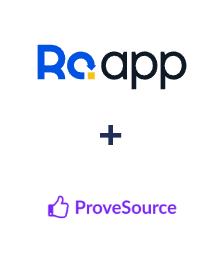 Интеграция RO App и ProveSource