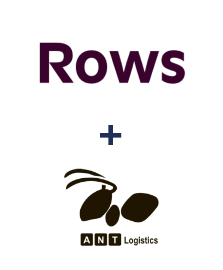 Интеграция Rows и ANT-Logistics