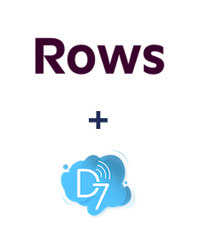 Интеграция Rows и D7 SMS