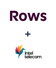 Интеграция Rows и Intel Telecom