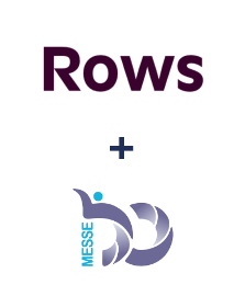 Интеграция Rows и Messedo