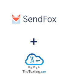 Интеграция SendFox и TheTexting