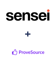 Интеграция Sensei и ProveSource Интеграция Sensei и ProveSource