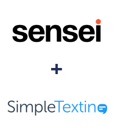 Интеграция Sensei и SimpleTexting