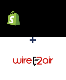 Интеграция Shopify и Wire2Air