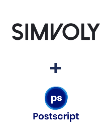 Интеграция Simvoly и Postscript