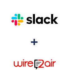 Интеграция Slack и Wire2Air