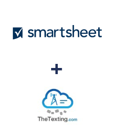 Интеграция Smartsheet и TheTexting