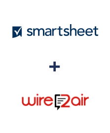 Интеграция Smartsheet и Wire2Air