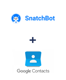 Интеграция SnatchBot и Google Contacts