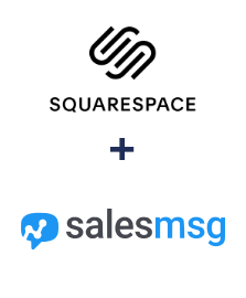 Интеграция Squarespace и Salesmsg