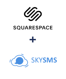 Интеграция Squarespace и SkySMS