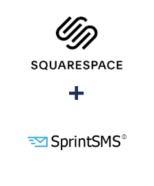 Интеграция Squarespace и SprintSMS