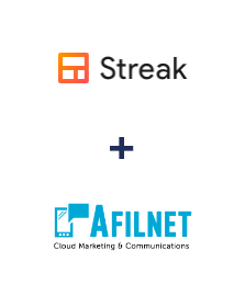 Интеграция Streak и Afilnet