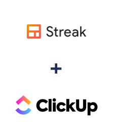 Интеграция Streak и ClickUp