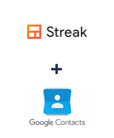 Интеграция Streak и Google Contacts