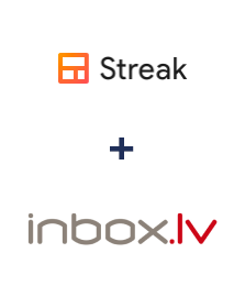 Интеграция Streak и INBOX.LV