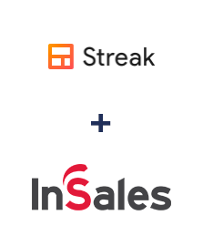 Интеграция Streak и InSales Интеграция Streak и InSales