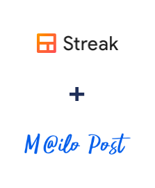 Интеграция Streak и Mailo Post 