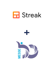 Интеграция Streak и Messedo