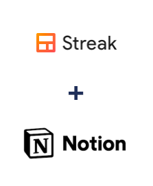 Интеграция Streak и Notion