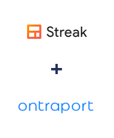 Интеграция Streak и Ontraport