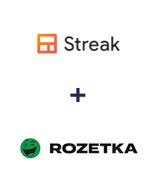 Интеграция Streak и Rozetka